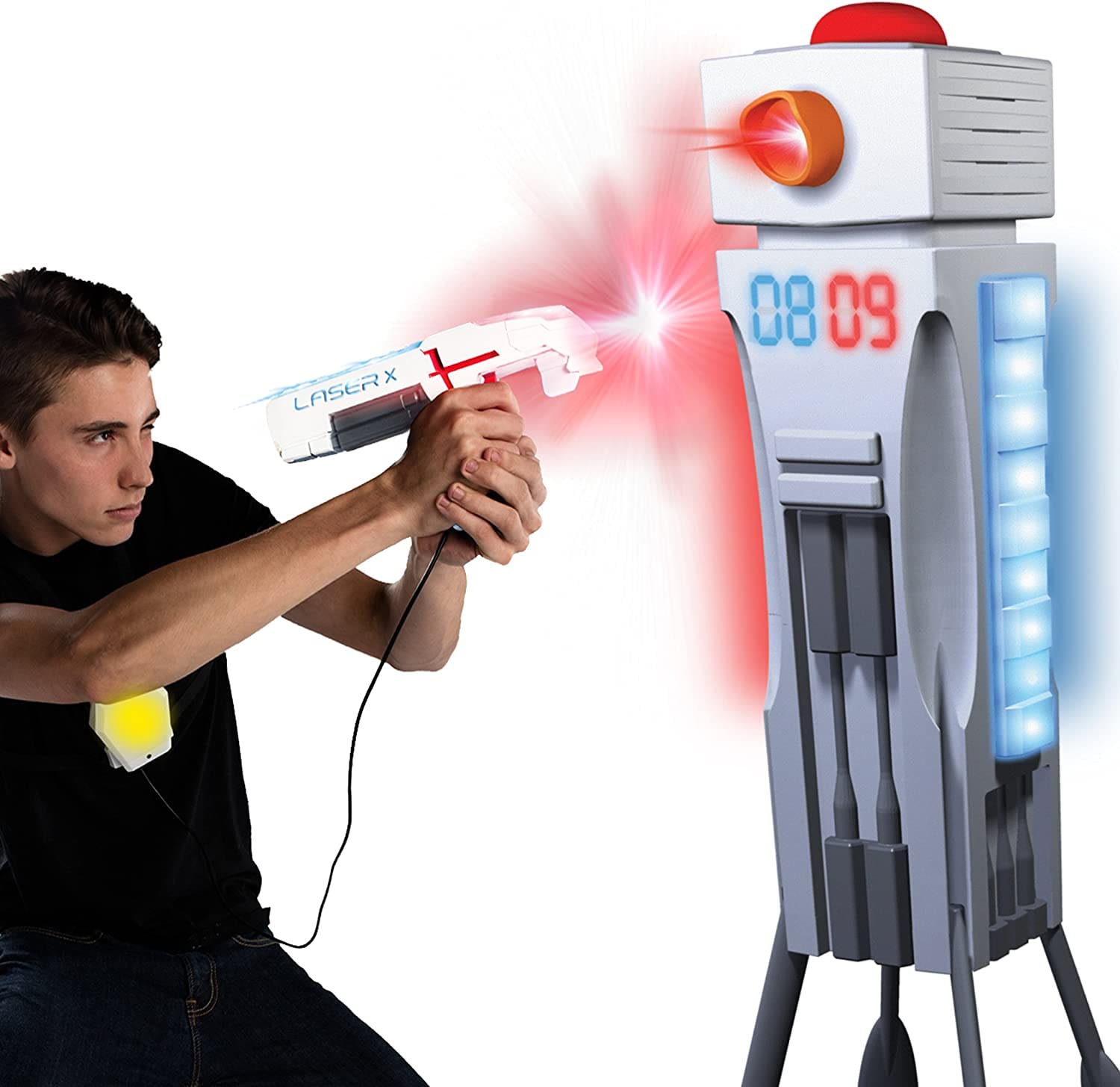 What is a LASER X Laser Tag Interactive Gaming Tower?